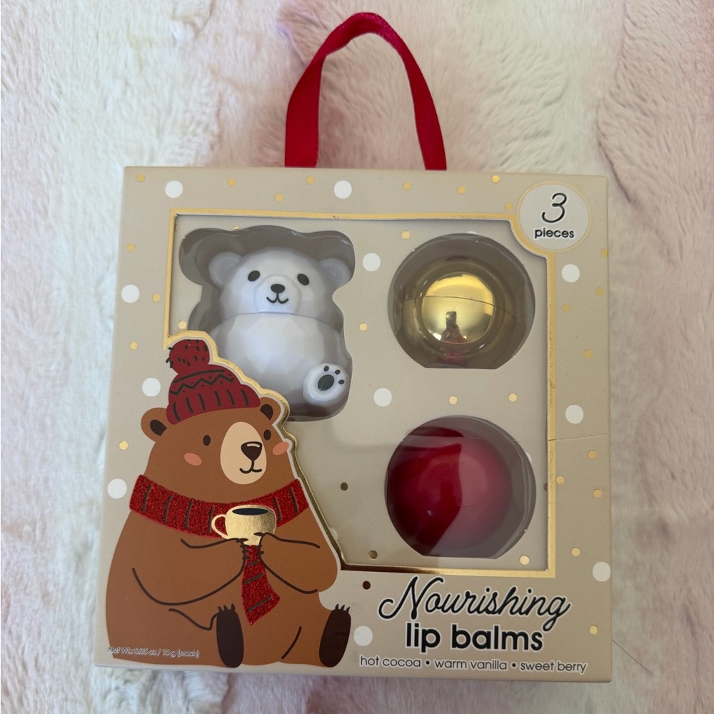 Holiday lip balm set